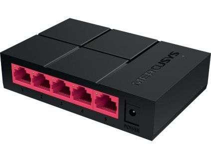 Mercusys MS105G 5x10/100/1000 switch, plastic case