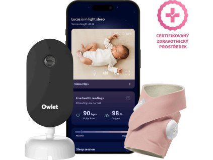 Dream Duo Dusty Rose Int. ponožka OWLET