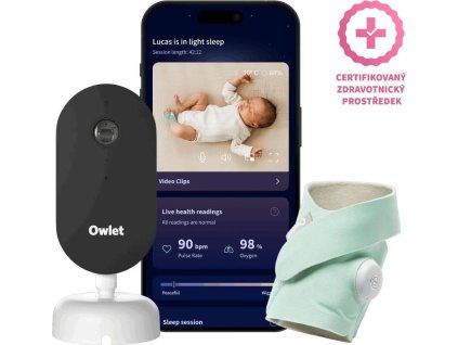 Dream Duo Mint Inte. ponožka OWLET