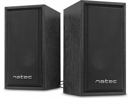 NATEC NGL-1229 Natec Panther PC reproduktory 2.0 6W RMS, čierna