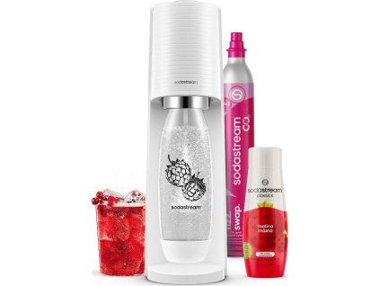 TERRA White Malina Zero Mpack SODASTREAM