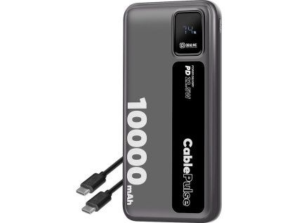 OBAL:ME CablePulse Powerbanka 10000mAh 22,5W Black