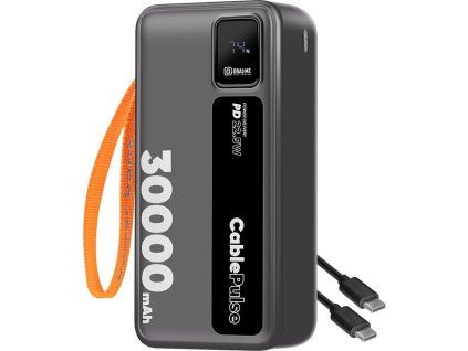 OBAL:ME CablePulse Powerbanka 30000mAh 22,5W Black