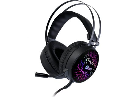 C-TECH Herní sluchátka Astro (GHS-16), casual gaming, LED, 7 barev podsvícení