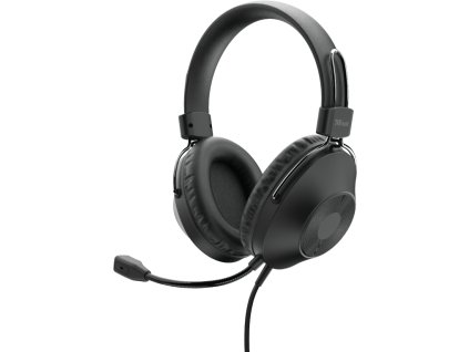 TRUST sluchátka s mikrofonem Ozo Over-Ear USB Headset