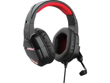 TRUST sluchátka s mikrofonem GXT 448 Nixxo Illuminated Headset