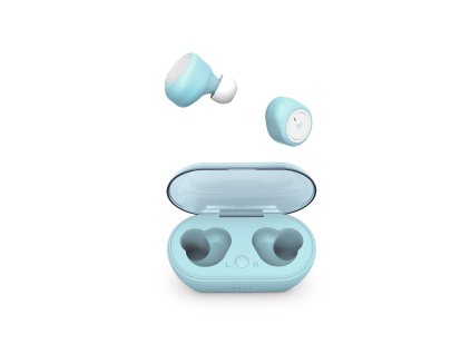 Energy Sistem EP Urban 1 True Wireless Bluish Bluetooth sluchátka, Li-Pol, až 5 hodin, nabíjecí pouz