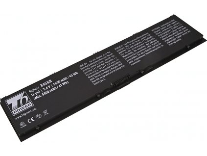 Baterie T6 Power Dell Latitude E7440, Latitude E7450, 5800mAh, 43Wh, 4cell, Li-pol