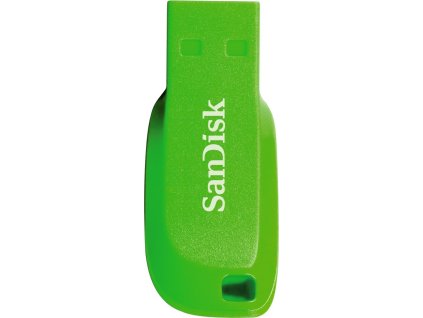 SanDisk Flash Disk 16GB Cruzer Blade, USB 2.0, zelená