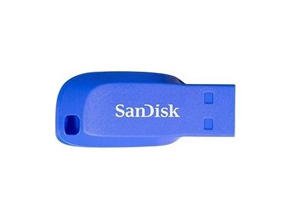 SanDisk Flash Disk 32GB Cruzer Blade, USB 2.0, modrá