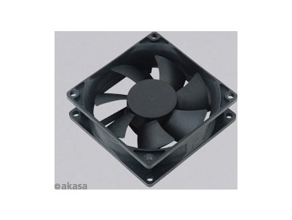 přídavný ventilátor Akasa 80x80x25 black OEM H