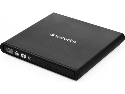 VERBATIM externí mechanika DVD-RW Rewriter USB 2.0 Black + NERO