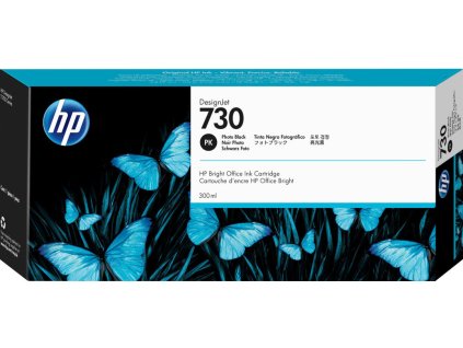 HP 730 300-ml Photo Black Ink Crtg