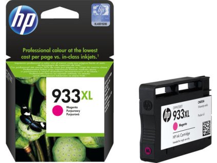 HP 933XL Magenta Ink Cart, 9 ml, CN055AE (825 pages)
