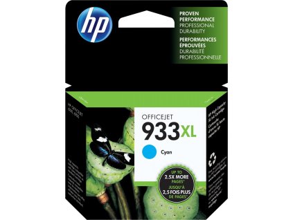 HP 933XL Cyan Ink Cart, 8,5 ml, CN054AE (825 pages)