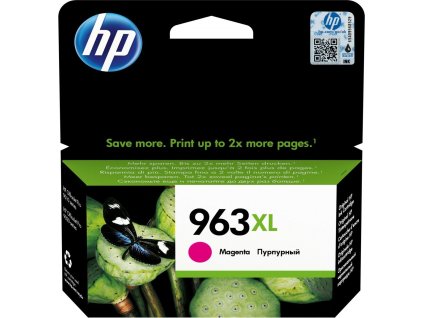 HP 963XL High Yield Magenta Original Ink Cartridge (1,600 pages)