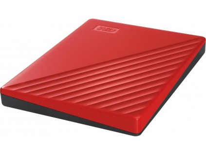WD My Passport Portable 2TB, Externí HDD, USB 3.0, červená