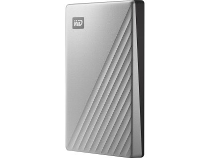 WD My Passport Ultra 2TB, Externí HDD, USB-C 3.0, stříbrná