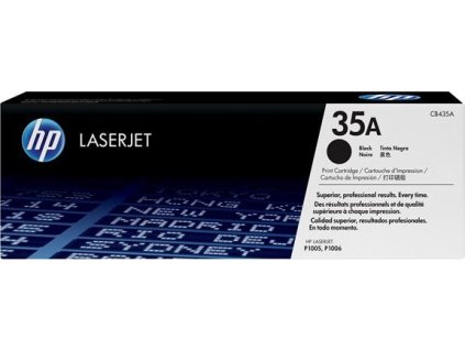 HP 35A Black LJ Toner Cart, CB435A (1,500 pages)