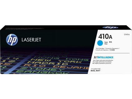HP 410A Cyan LJ Toner Cart, CF411A (2,300 pages)