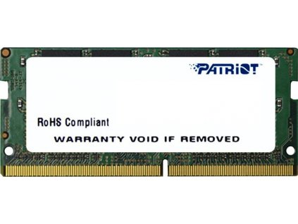 PATRIOT Signature Series DDR4 16GB 2666MHz CL19 SODIMM Single