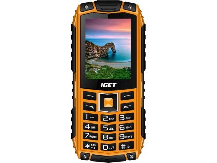 iGET Defender D10, Dual SIM, Orange