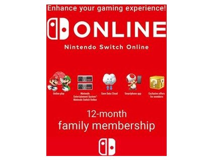 ESD 365 Dní Switch Online Membership Family