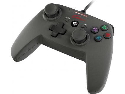Drátový gamepad Genesis P58, pro PS3/PC, vibrace