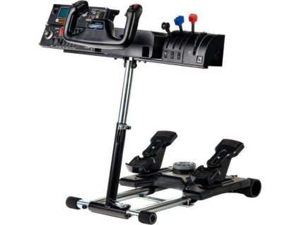 Wheel Stand Pro DELUXE V2, stojan na joystick a pedály Saitek Pro Rudder, Pro Flight Yoke System