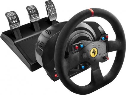 Thrustmaster Sada volantu a pedálů T300 Ferrari 599XX EVO Alcantara pro PS3, PS4 a PC (4160652)