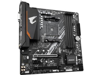 GIGABYTE MB Sc AM4 B550M AORUS ELITE, AMD B550, 4xDDR4, 1xHDMI, 1xDVI, mATX