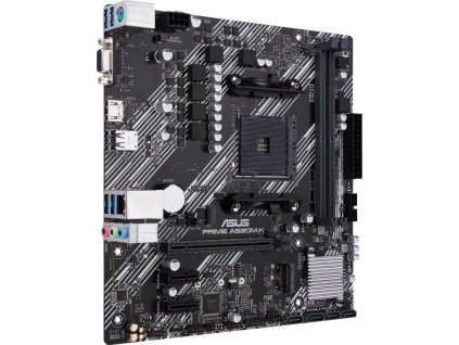 ASUS MB Sc AM4 PRIME A520M-K, AMD A520, 2xDDR4, 1xHDMI, 1xVGA, mATX