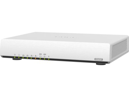 QNAP Wi-Fi 6 SD-WAN router QHora-301W (4x GbE / 2x 10GbE / 2x USB 3.2 / 8 interních antén)