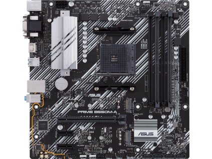 ASUS MB Sc AM4 PRIME B550M-A, AMD B550, 4xDDR4, 1xHDMI, 1xDVI, 1xVGA, mATX