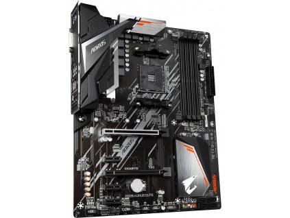 GIGABYTE MB Sc AM4 A520 AORUS ELITE, AMD A520, 4xDDR4, HDMI, DVI