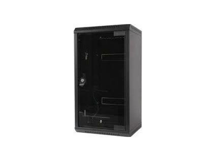 Triton 10" Rack 10U, 19" Rack 5U/360mm, sklenené dvere, čierny