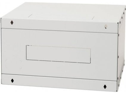 Triton 19" Rack, 9U/400mm, plechové dvere, šedý