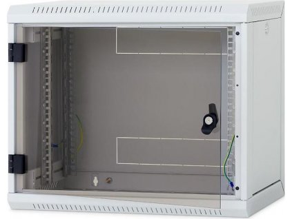 TRITON 19" jednodílný rozvaděč 9U/600mm, odnímatelné boční kryty