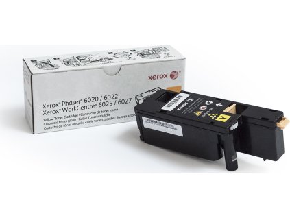 Xerox toner Yellow pro Phaser 6020, 6022, WorkCentre 6025, 6027 (1000 str, yellow)