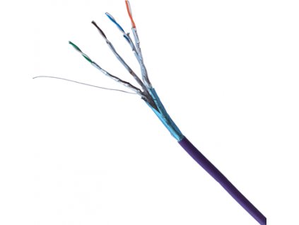 BELDEN F/FTP Cat.6A LSOH, plášť fialový 200m