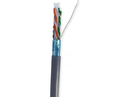 DATACOM FTP drát CAT6 PVC 500m cívka šedý