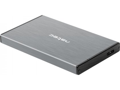 NATEC NKZ-1281 Natec external enclosure RHINO GO for 2,5 SATA, USB 3.0, Grey