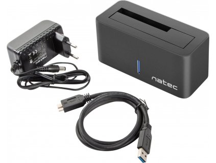 Dokovací stanice pro HDD 2,5"/3,5" USB 3.0 Natec Kangaroo, včetně napájecího adaptéru