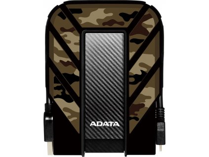 ADATA Externí HDD 2TB 2,5" USB 3.1 DashDrive Durable HD710M Pro, kamufláž (gumový, nárazu/vodě/prachu odolný)