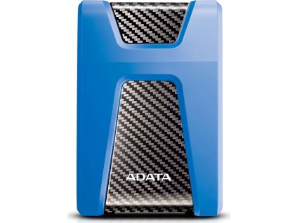 ADATA Externí HDD 1TB 2,5" USB 3.1 DashDrive Durable HD650, modrý (gumový, nárazu odolný)