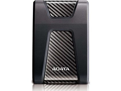 ADATA Externí HDD 2TB 2,5" USB 3.1 DashDrive Durable HD650, černý (gumový, nárazu odolný)