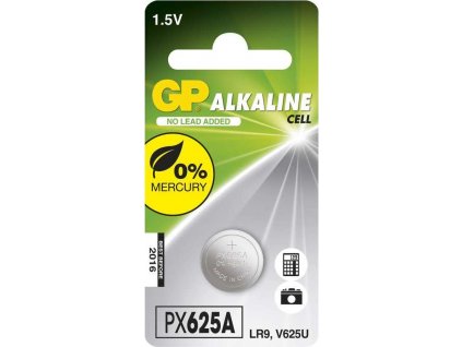 GP alkalická baterie 1,5V 625A (PX625A, V625U, LR9) 1ks