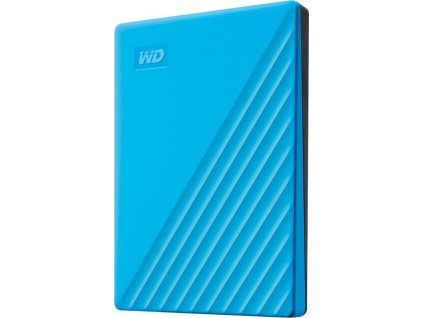 WD My Passport Portable 2TB, Externí HDD, USB 3.0, modrá