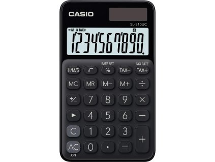 CASIO kalkulačka SL 310UC BK , Kapesní kalkulátor, krabička