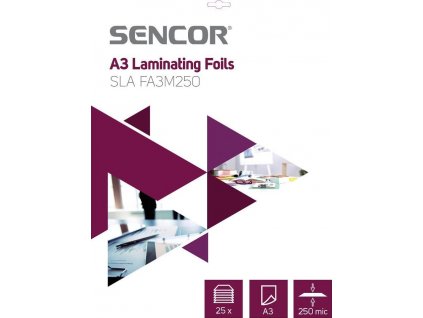 SLA FA3M250 fólia A3 250mic 25ks SENCOR